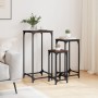 Stackable side tables 3 units oak brown engineered wood by , Side tables - Ref: Foro24-838942, Price: 47,61 €, Discount: %