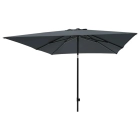 Madison Denia grey 200x200 cm parasol by , Umbrellas - Ref: Foro24-447151, Price: 131,99 €, Discount: %