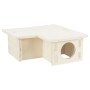 TRIXIE Casa para roedores con 3 estancias madera 25x10x25 cm de , Accesorios para habitáculos para animales pequeños - Ref: F...