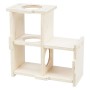 TRIXIE Casa para roedores con 3 estancias madera 25x10x25 cm de , Accesorios para habitáculos para animales pequeños - Ref: F...