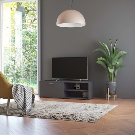 Mueble de TV madera contrachapada gris 120x34x37 cm de , Muebles TV - Ref: Foro24-801154, Precio: 59,52 €, Descuento: %