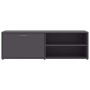 Mueble de TV madera contrachapada gris 120x34x37 cm de , Muebles TV - Ref: Foro24-801154, Precio: 59,52 €, Descuento: %