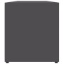 Mueble de TV madera contrachapada gris 120x34x37 cm de , Muebles TV - Ref: Foro24-801154, Precio: 59,52 €, Descuento: %