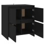 Black plywood sideboard 70x41x75 cm by , Sideboards - Ref: Foro24-809765, Price: 90,99 €, Discount: %