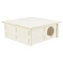 TRIXIE Casa para roedores con 4 estancias madera 30x12x30 cm de , Accesorios para habitáculos para animales pequeños - Ref: F...