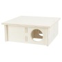 TRIXIE Casa para roedores con 4 estancias madera 30x12x30 cm de , Accesorios para habitáculos para animales pequeños - Ref: F...