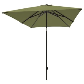 Madison Sombrilla Moraira green 230x230 cm by , Umbrellas - Ref: Foro24-447158, Price: 159,96 €, Discount: %