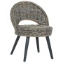 Black Kubu rattan armchair by , Armchairs - Ref: Foro24-285231, Price: 193,87 €, Discount: %