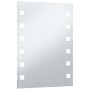 Espejo de pared de baño con LED 60x80 cm de vidaXL, Espejos - Ref: Foro24-144700, Precio: 69,36 €, Descuento: %