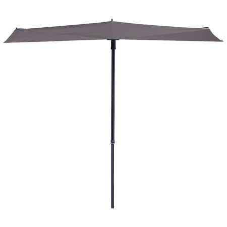 Madison Sun Wave balcony umbrella 270x150 cm taupe gray PAC3P015 by , Umbrellas - Ref: Foro24-418787, Price: 175,79 €, Discou...