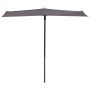 Madison Sun Wave balcony umbrella 270x150 cm taupe gray PAC3P015 by , Umbrellas - Ref: Foro24-418787, Price: 175,79 €, Discou...