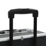 Maletín trolley de maquillaje de aluminio negro de vidaXL, Neceseres - Ref: Foro24-91815, Precio: 119,79 €, Descuento: %