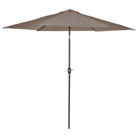 Madison Round Grey Taupe Parasol 300 cm by , Umbrellas - Ref: Foro24-429011, Price: 88,86 €, Discount: %