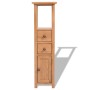 Solid oak wood corner furniture 26x26x94 cm by , Lockers and storage cabinets - Ref: Foro24-243931, Price: 124,99 €, Discount: %