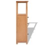 Solid oak wood corner furniture 26x26x94 cm by , Lockers and storage cabinets - Ref: Foro24-243931, Price: 124,99 €, Discount: %