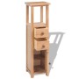 Solid oak wood corner furniture 26x26x94 cm by , Lockers and storage cabinets - Ref: Foro24-243931, Price: 124,99 €, Discount: %