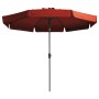 Madison Sombrilla Flores Luxe round red brick 300 cm by , Umbrellas - Ref: Foro24-423701, Price: 143,46 €, Discount: %