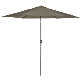 Madison Round Grey 300 cm Parasol Tenerife by , Umbrellas - Ref: Foro24-429013, Price: 88,80 €, Discount: %