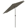 Madison Round Grey 300 cm Parasol Tenerife by , Umbrellas - Ref: Foro24-429013, Price: 88,99 €, Discount: %