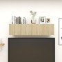 Wand-Wohnzimmermöbel 4 Stk. Sonoma Eiche 30,5x30x30 cm von , TV-Möbel - Ref: Foro24-804492, Preis: 86,71 €, Rabatt: %