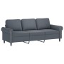 Sofá de 3 plazas terciopelo gris oscuro 180 cm de , Sofás - Ref: Foro24-359540, Precio: 345,99 €, Descuento: %