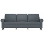 Sofá de 3 plazas terciopelo gris oscuro 180 cm de , Sofás - Ref: Foro24-359540, Precio: 345,99 €, Descuento: %