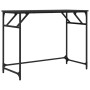 Engineered wood and black steel desk 100x45x76 cm by , Desks - Ref: Foro24-842266, Price: 48,06 €, Discount: %