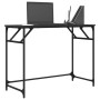 Engineered wood and black steel desk 100x45x76 cm by , Desks - Ref: Foro24-842266, Price: 48,06 €, Discount: %