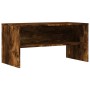 TV stand made of smoked oak engineered wood, 80x40x40 cm by , TV Furniture - Ref: Foro24-815234, Price: 46,91 €, Discount: %