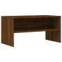 Engineered wood TV stand in brown oak, 80x40x40 cm. by , TV Furniture - Ref: Foro24-815236, Price: 44,04 €, Discount: %