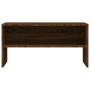 Engineered wood TV stand in brown oak, 80x40x40 cm. by , TV Furniture - Ref: Foro24-815236, Price: 44,04 €, Discount: %