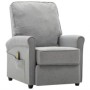 Light gray fabric massage chair by , Electric massage chairs - Ref: Foro24-322448, Price: 211,99 €, Discount: %