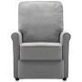 Sillón de masaje tela gris claro de , Sillones de masaje eléctricos - Ref: Foro24-322448, Precio: 212,42 €, Descuento: %