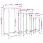 Mesas auxiliares apilables 3 pzas madera ingeniería gris Sonoma de , Mesas auxiliares - Ref: Foro24-838941, Precio: 47,61 €, ...