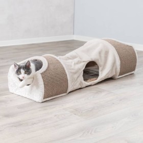 TRIXIE Túnel rascador con 2 cuevas de , Juguetes para gatos - Ref: Foro24-441879, Precio: 84,80 €, Descuento: %