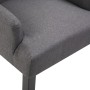 Silla de comedor con reposabrazos de tela gris oscuro de , Sillas de comedor - Ref: Foro24-248461, Precio: 148,13 €, Descuent...