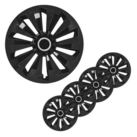 ProPlus Hubcap set 4 units Fox black 13" by , Automotive tires and wheels - Ref: Foro24-443203, Price: 40,20 €, Discount: %