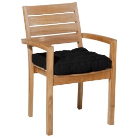 Madison Cojín acolchado de asiento Panama 47x47 cm negro de , Cojines para sillas y sofás - Ref: Foro24-419551, Precio: 24,02...