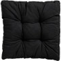 Madison Padded Panama Seat Cushion 47x47 cm Black by , Cushions for chairs and sofas - Ref: Foro24-419551, Price: 24,99 €, Di...