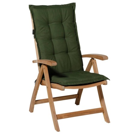 Madison Cojín de silla con respaldo alto Panama 123x50cm verde de , Cojines para sillas y sofás - Ref: Foro24-434714, Precio:...