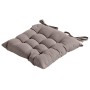 Madison Panama chair cushion 46x46 cm taupe by , Cushions for chairs and sofas - Ref: Foro24-434749, Price: 19,24 €, Discount: %