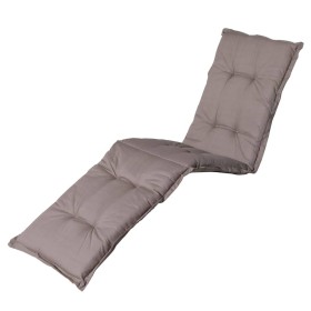 Madison Basic lounger cushion taupe gray 200x60 cm by , Cushions for chairs and sofas - Ref: Foro24-447168, Price: 77,51 €, D...