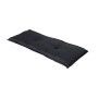 Madison Basic bench cushion black 150x48 cm by , Cushions for chairs and sofas - Ref: Foro24-447123, Price: 52,99 €, Discount: %