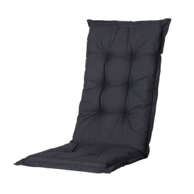 Madison High Back Chair Cushion Basic Black 123x50 cm by , Cushions for chairs and sofas - Ref: Foro24-447135, Price: 41,99 €...