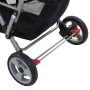 Carrito para 2 niños tandem de acero rosa y negro de vidaXL, Cochecitos de bebé - Ref: Foro24-10157, Precio: 207,26 €, Descue...