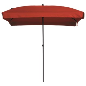 Madison Patmos Luxe rectangular umbrella 210x140 cm brick red by , Umbrellas - Ref: Foro24-423697, Price: 83,99 €, Discount: %