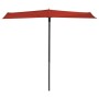 Madison Sun Wave Balcony Parasol 270x150 cm Brick Red by , Umbrellas - Ref: Foro24-423725, Price: 198,91 €, Discount: %