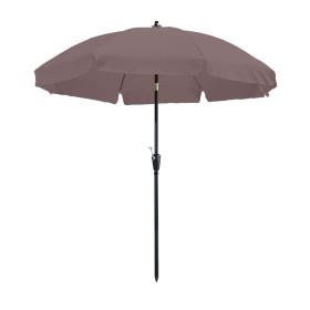 Madison Round Lanzarote Parasol Taupe Gray 250 cm by , Umbrellas - Ref: Foro24-429016, Price: 69,99 €, Discount: %