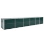 Arriate de jardín de acero galvanizado verde 480x80x77 cm de , Maceteros y jardineras - Ref: Foro24-47069, Precio: 165,78 €, ...