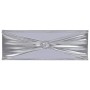 25pcs Elastic Chair Bow with Silver Diamond Clasp by , Covers - Ref: Foro24-133580, Price: 39,93 €, Discount: %